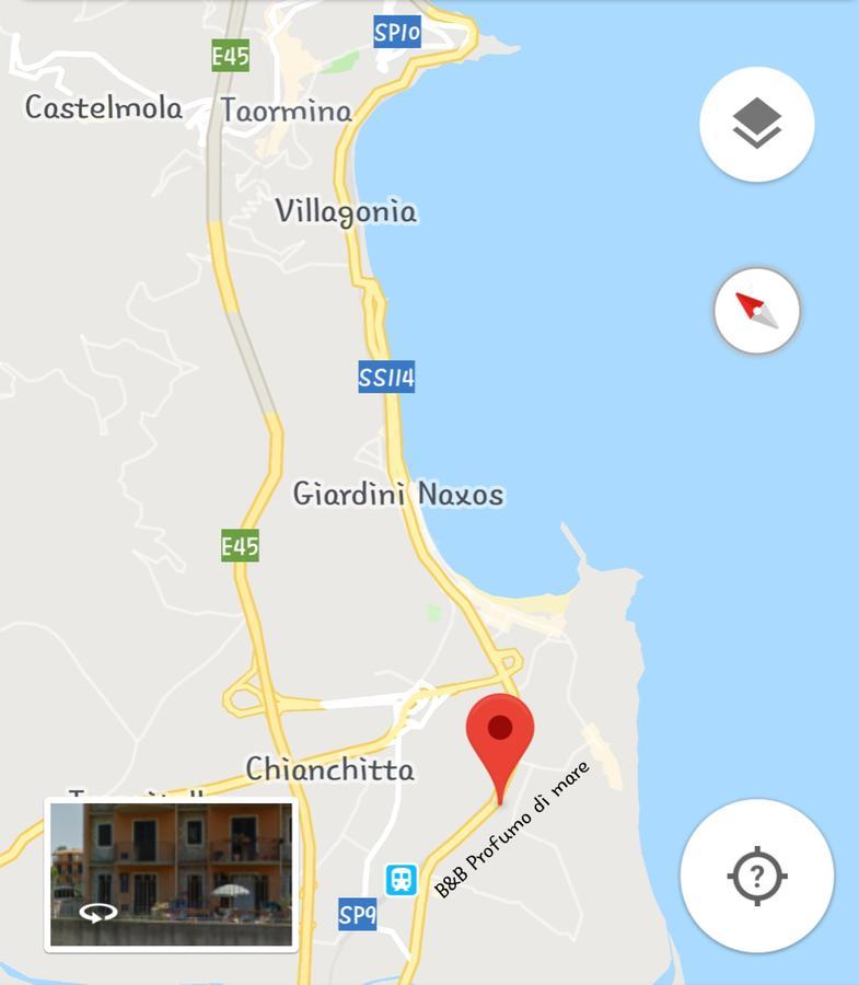 贾迪尼-纳克索斯Profumo Di Mare住宿加早餐旅馆 外观 照片